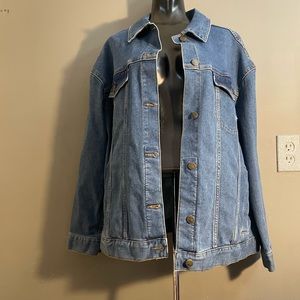 New Terra & sky plus size Denim Jacket